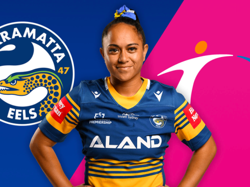 JOCEPHY DANIELS, NEW HWA AMBASSADOR, AFFORD DISABILITY SUPPORT WORKER AND PARRAMATTA EELS WNRL STAR