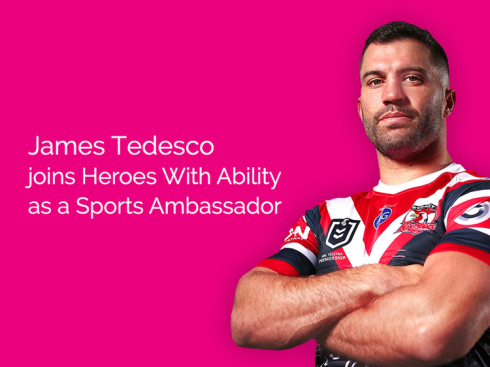 THE ROOSTER'S, BLUE'S AND AUSTRALIA'S NUMBER ONE JOINS HEROES WITH ABILITY