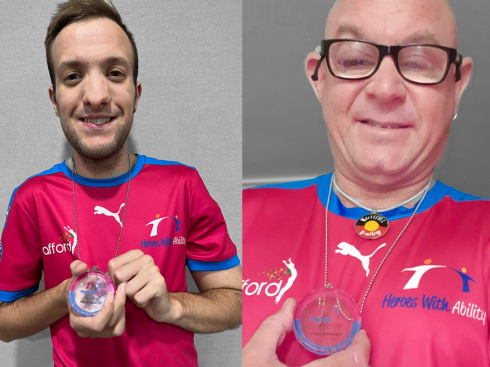 TWO NEW AMBASSADORS: THE GUYS IN BUBBLEGUM AND BLUE!